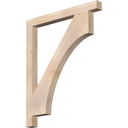 Ekena Millwork Westlake Block Smooth Bracket, Douglas Fir, 3 1/2"W x 40"D x 48"H BKT04X40X48WTL05SDF